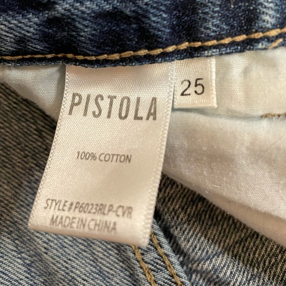 Anthropologie Pistola Ultra High Rise Denim S 25 - Picture 10 of 14